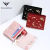 Williampolo Carteira Mulheres Carteiras Veludo Projeto Starry Mini Ladies Carteira Slim Bolsa Moda Zipper Moeda Bolsa 2019 Novo