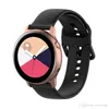 20 мм силиконовый ремешок для часов для Samsung Galaxy Watch Active R500 42 мм Gear S2 Sport Huami Amazfit BIP Ticwatch 2 сменный браслет ремешок ремешок