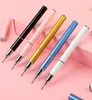 NAN002 stainless double ended nail art dotting pen wax head dot pens for Manicure Glitter Powder Nail Art Tools