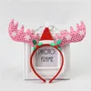 Weihnachten Geweih Stirnband Santa Claus Schneemann Stirnband Kind Kopfschmuck Prom Party Requisiten1