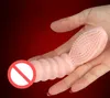 2019 Nuovo arrivo Finger Cover G-spot vibratore clitorideo forte stimolazione della copertura del dito masturbazione vibratore giocattoli per le donne