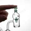 스핀 흡연 액세서리 구슬 유리 수화물 모자 맞는 OD:25mm 석영 Banger 네일 그릇 Bong Dab Rig Oil Rigs Water Pipes 1088