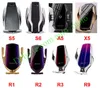 S5 Wireless Car Charger 10W Automatisk klämma fast laddningstelefon 360 graders rotation i bilen för iPhone Huawei Samsung Smart Phon6900450