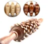 Muscle Massager Wood Roller Gym Sport Full Body Massager Stick Trigger Point Recovery Tool Deep Relax Gear Massage Stick