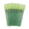 Brosse à cils brillante brosses à sourcils jetables baguettes de mascara applicateur cils peigne à friser greffage outil de maquillage de beauté 50 ensembles DHL