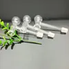 Smoking Pipes bongs Manufacture Hand-blown hookah New T-shaped right angle glass pot