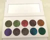 Palette de fards à paupières caméléon à pigments élevés, 10 couleurs, étiquette personnalisée, imperméable, diamant, fard à paupières, Eye4888255