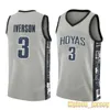 NCAA Brigham Young Jimmer 32 Fredette Dwyane 3 Wade Allen 3 Iverson 저지 23 Michael Jersey MJ 대학 농구 저지 2-19