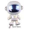 Rocket Astros Balloon Birthday Astronaut Spaceship Aluminum Film Cartoon SciFi Space Anime Theme Party Decoration7438188