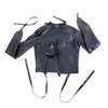 PU Läder Straitjacket Strikt kinky Fancy Straight Jacket för Kvinnor Sm Sm Body Harness Fetish Cosplay BDSM Bondage Gear Sex Toy