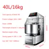 220V Dough mixer for pizza bread shop steamed bun dough food stir machine double action double speed