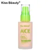 40ml Aloe Foundation Powder Kiss Beauty Base líquida Maquillaje Kiss Face Beauty Foundation 2 colores Envío de DHL