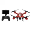 Drone SJRC S30W WIFI FPV avec caméra HD 720P Double GPS Suivez-moi Mode RTF - Rouge