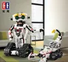 SY DIY RC Robot Building Blocks Toys, 2 in One Robot& Battle Scorpion, Launching Missiles, Spin Tail, for Party Kid Christmas Birthday Gifts