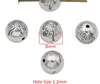 i distanziatori d'argento antichi dell'albero della vita 200pcs/lot borda gli accessori Jewerly 8mm per monili che fanno DIY