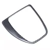 Kolfiber innerväxlingsskift Box Panelram Klistermärken Gear Knob Cover Trim Dekoration Klistermärke för BMW 5 Series E60 F10 G30 Tillbehör