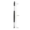 New Arrival Double Brwi Brush Duo Brow Brow Makeup Brush Dwustronne Brwi Płaskie Pędzle Kątowe J1546