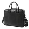 2020 Genuine Leather Men's Briefcase Handbag Cross Section Men's Computer Bag Business laptop Bag