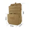 3L Tactical Molle Bag Waterproof Hydration Backpack Outdoor Water Bag for CS Game Military Combat Vest Accessories Hunting Bags T1197d