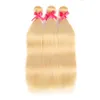 Lucky Queen br￩silien Hair Blonde Bundles tisse 134 PC Blonde Full 613 Color Remy 100 Extensions de cheveux humains 1030 Inch5731898
