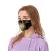 Cráneo Respirador Boca Impresión de dibujos animados Mascarillas reutilizables Personalizado Negro Lavable Mascherine Respiración Plegable Hombre Mujer 5 88bya C2