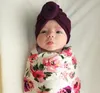New Baby cappelli berretti con nodo decorazione bambini ragazze accessori per capelli Turbante Knot Head Wraps Bambini Bambini Inverno Primavera Multicolor Beanie