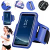 ジムランニングワークアウトエクササイズアームバンド電話ケースIPhone 11 12 13 14 15 Pro Max Samsung S20 S21 S22耐水性フィットネススポーツ保護カバー