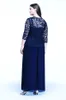 Elegante renda mãe da noiva calça ternos com jaquetas vestido de convidado de casamento plus size escuro marinho mães vestidos de festa 4191271