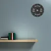 疼痛なし50kgバーベル3Dモダンな壁時計の重量持ち上がるダンベルボディービルの壁掛けジムトレーニングの強力な人ギフトY200109