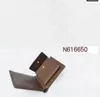 トップ財布ダミエキャンバスはギフトボックスを持つカードホルダーと高品質の有名な古典的な女性ホルダーコイン財布小さな舵＃88v