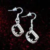 Sorcière Zombie Fantôme Chauve-Souris Tête De Citrouille Minimal Halloween Boucles D'oreilles Charme Pendentif Hip Hop Boucle D'oreille Bijoux Pour Femmes Cadeau A438