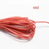 FREESHIPPING الأحمر السيليكون المرنة سلك RC كابل 26AWG 30 / 0.08TS OD 1.5MM المعلبة الأسلاك النحاسية