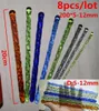 8 sztuk / partia Multicolor Mężczyzna Penis Dilator Uretral Rozciąganie Penis Plug Set Cathetersound Stymulujący Uretral Sounding Sex Toys Y191024