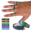 Hot Selling mix size mood band ring changes color to your temperature reveal your inner emotion cheap fashion jewelry