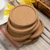 Concave Shape Cup Mats Cork Minimalism Fashion Coaster Pine Heat Insulation Mug Square Pad Table Decor Wedding Party Gift 2lf jj 45pcs