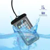 Dry Bag Custodia impermeabile sacchetto del PVC universale Phone Pouch Bag con colori Compass custodie per telefoni intelligenti immersioni subacquee piscina fino a 5,8 6,0 pollici