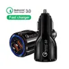 QC3.0 fast charge 3.1A Quick Charge car charger Dual USB Fast Charging phone For Cell Phone