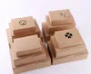 Disposable Kraft Paper Take Out Containers Fried Chicken Popcorn Dessert Boxes Party Food Package Wholesale