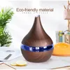 300 ml USB Electric Aroma Dyfuzor powietrza Drewno Ultrasonic Air Humidifier Olejek eteryczny Aromaterapia Aromaterapia fajna mgły dla domu3816417