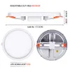 20W 8W Downlights LED Round Shape Aperture Panel Light Neutral Light Ceiling Lamp