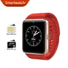 100x Smart Watch GT08 Clock Sync Notifier Support Sim TF Card Bluetooth Connectivity Android Phone Smartwatch Alloy Smartwatch