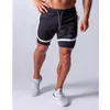 Mode 2 in 1 Shorts Mannen Running Sport Dubbellaags Ingebouwde Zak Korte Broek Gym Fitness Jogging Zomer Mannelijke Strand Shorts