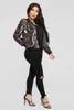 Kvinnors Jackor Jacka Kvinna Kvinnor Sequin Långärmad Sweatshirt Toppar Casual Blouse Coat Chamarras de Mujer Manteau Femme G81