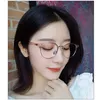 Cubojue Women039s Clip on Sunglasses Polarized Magnetic Lens Round Glasses Frame Pink Blue Mirrored Fit Over Myopia Eyeglasses7519993