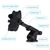 360 ° Rotações Adjustable Car Holder Suporte Ventosa do pára-brisa suporte de montagem móvel celular Smart Phones por menos de 6 polegadas