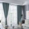 Rideaux rideaux sur mesure occultant 70% ombrage salon chambre fenêtre dressing couvrant lin doux gris vert1