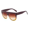 Роскошное качество по акции новые квадратные солнцезащитные очки женские ретро брендовые дизайнерские солнцезащитные очки для женщин с плоским верхом негабаритные солнцезащитные очки UV400