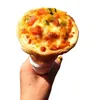 Máquina de cone de pizza comercial para loja de bebidas geladas de supermercado