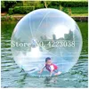 Livraison Gratuite 2.0 m Dia Gonflable Eau Boule De Marche Eau Boule Roulante Ballon D'eau Zorb Ball Gonflable Hamster Humain En Plastique