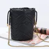 2020 heta rea handväska Bucket bag Shoppingväskor Handväskor Cylindrisk plånbok 5A Original mini axelväska i läder